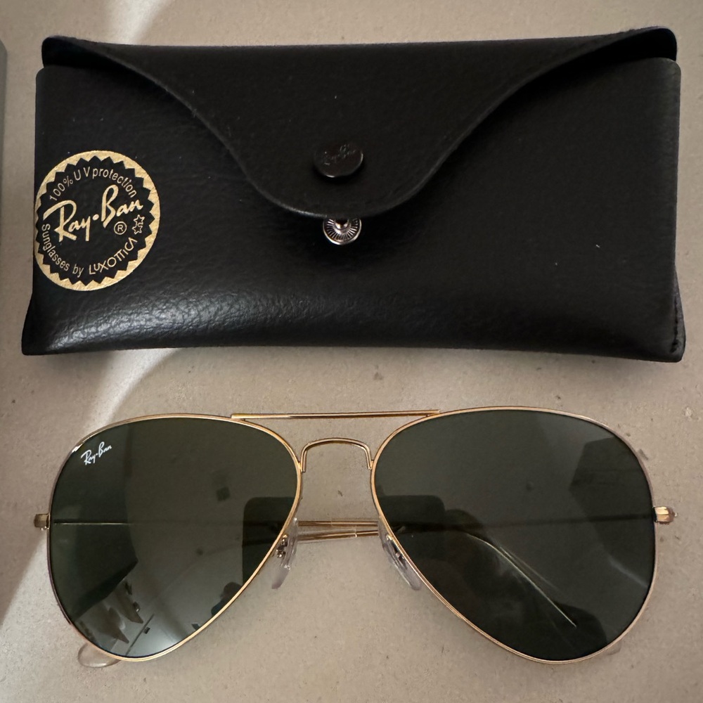 Ray Ban classic aviator sunglasses